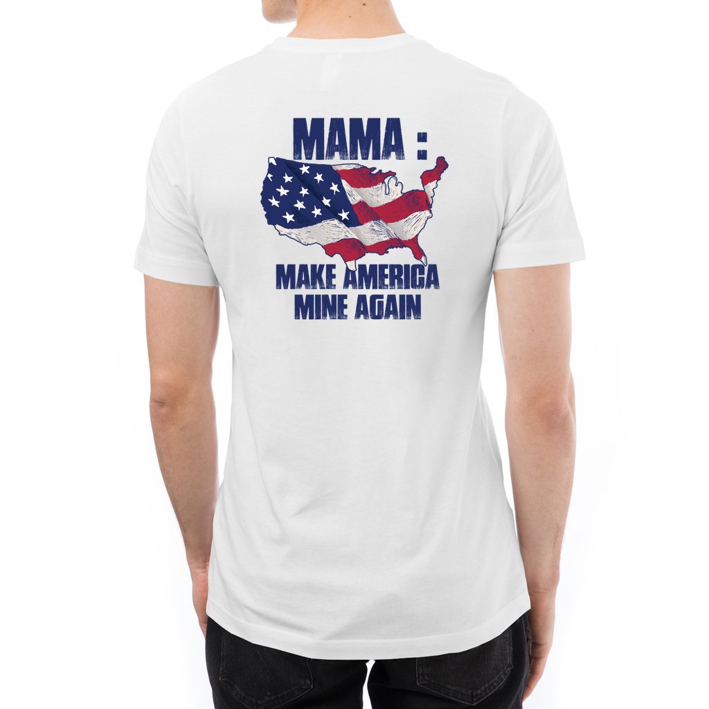 MAMA: Make America Mine Again-v1_Rev_ L7-T-shirt - Comedy inspired T-shirts | Controversial Jokes hoodies, Mugs & more - Comedy Courier