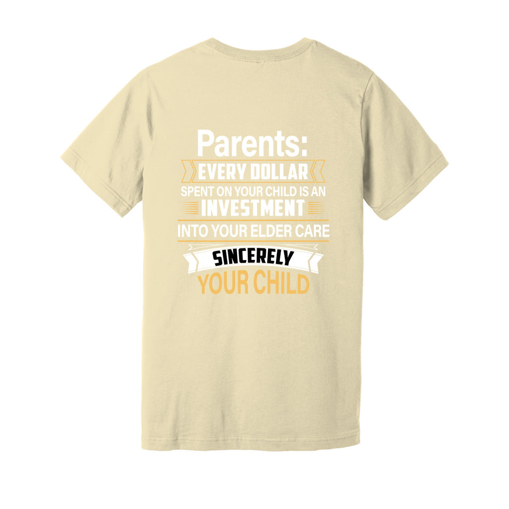 Parents Every $_Rev-BC-Jersey Tee - Comedy inspired T-shirts | Controversial Jokes hoodies, Mugs & more - Comedy Courier