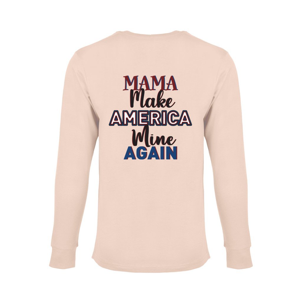 MAMA: Make America Mine Again-v3_ Lane7 Unisex Long Sleeve Tee - Comedy inspired T-shirts | Controversial Jokes hoodies, Mugs & more - Comedy Courier