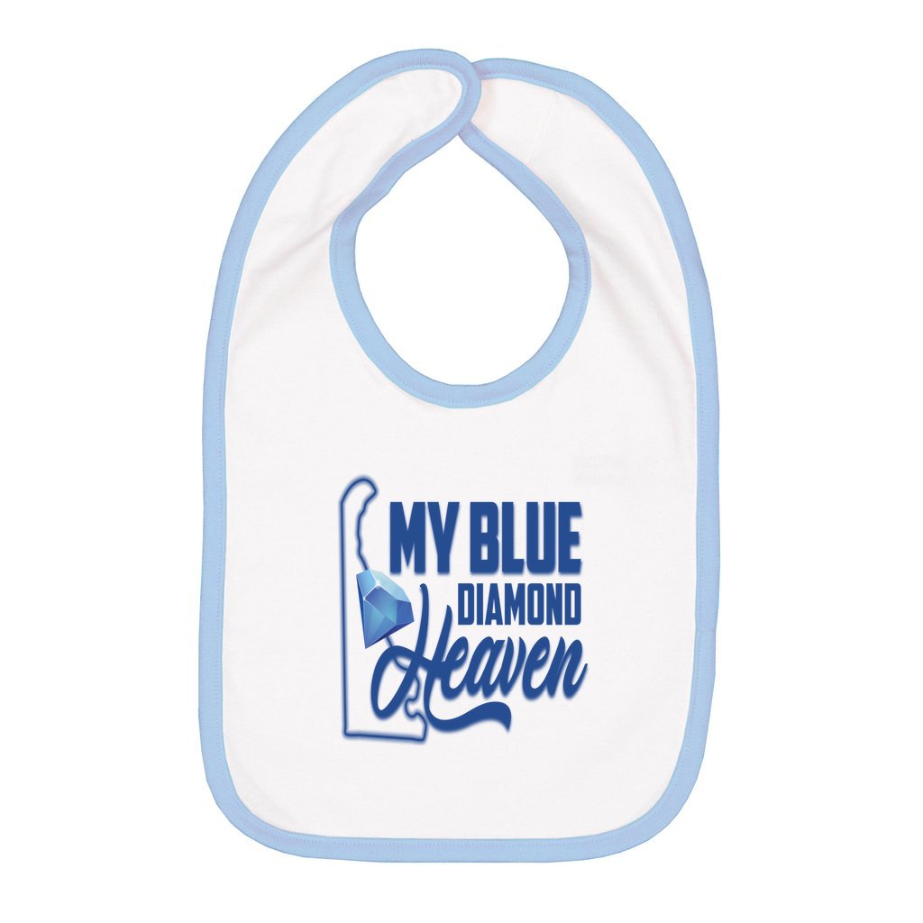 My Blue "Diamond" Heaven_Infant Jersey Bib - Comedy inspired T-shirts | Controversial Jokes hoodies, Mugs & more - Comedy Courier