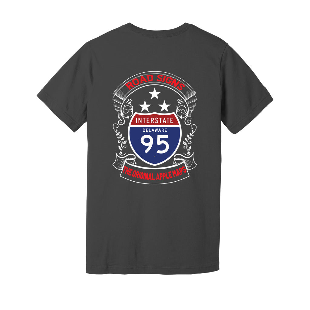 Road Sign The Original Apple Maps_BC- Jersey Tee - Comedy inspired T-shirts | Controversial Jokes hoodies, Mugs & more - Comedy Courier