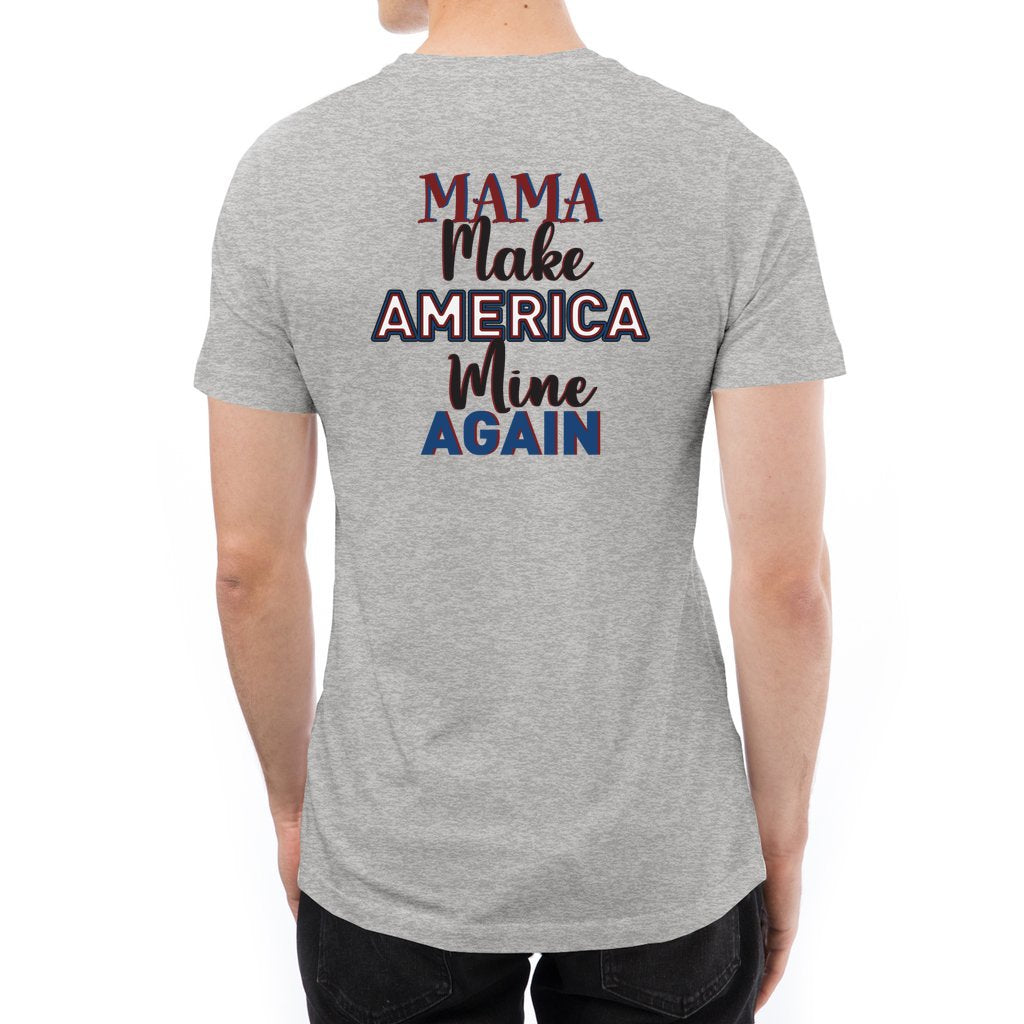 MAMA: Make America Mine Again-v4_ L7 Unisex Deluxe T-shirt - Comedy inspired T-shirts | Controversial Jokes hoodies, Mugs & more - Comedy Courier