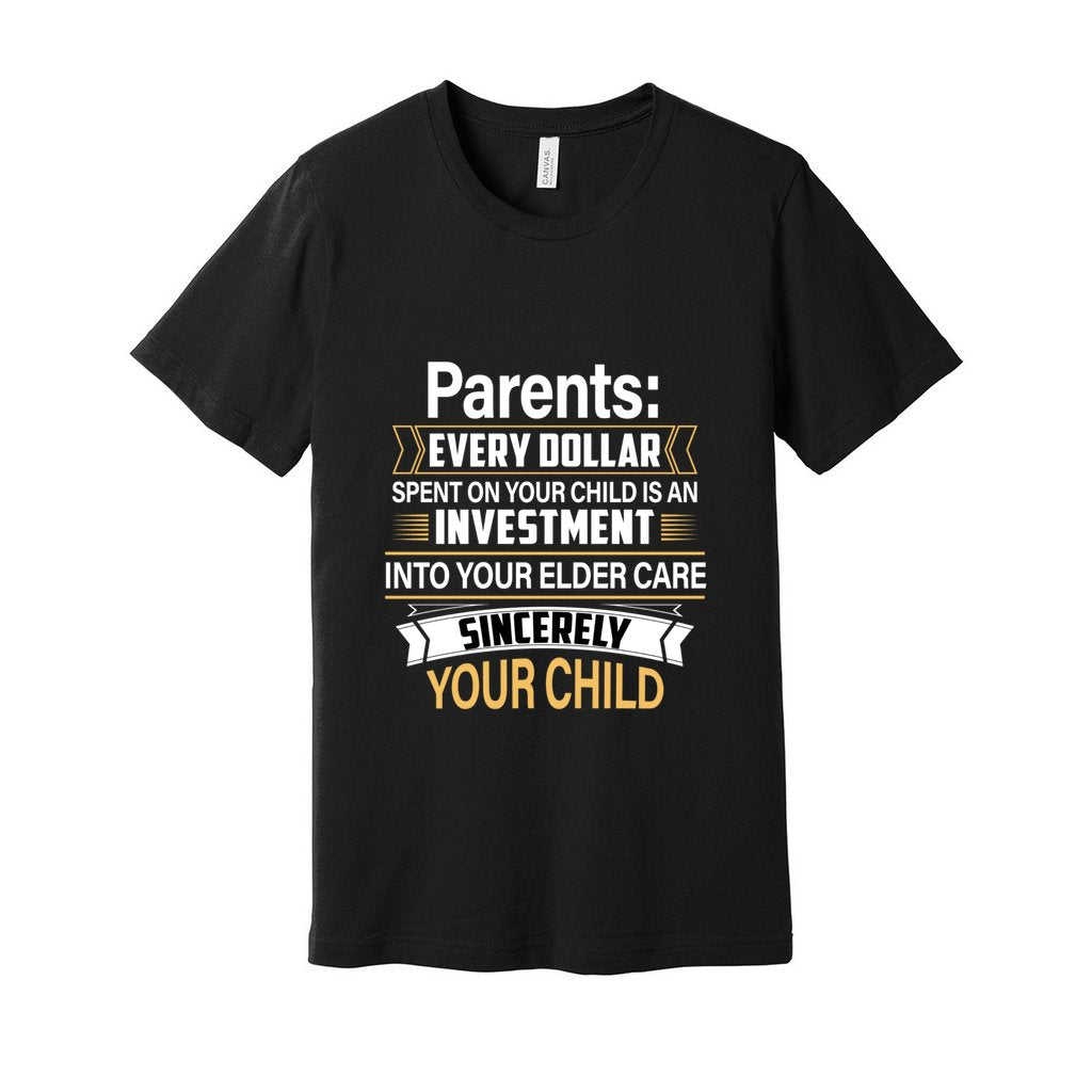 Parents Every$_Front-BC-Jersey Tee - Comedy inspired T-shirts | Controversial Jokes hoodies, Mugs & more - Comedy Courier