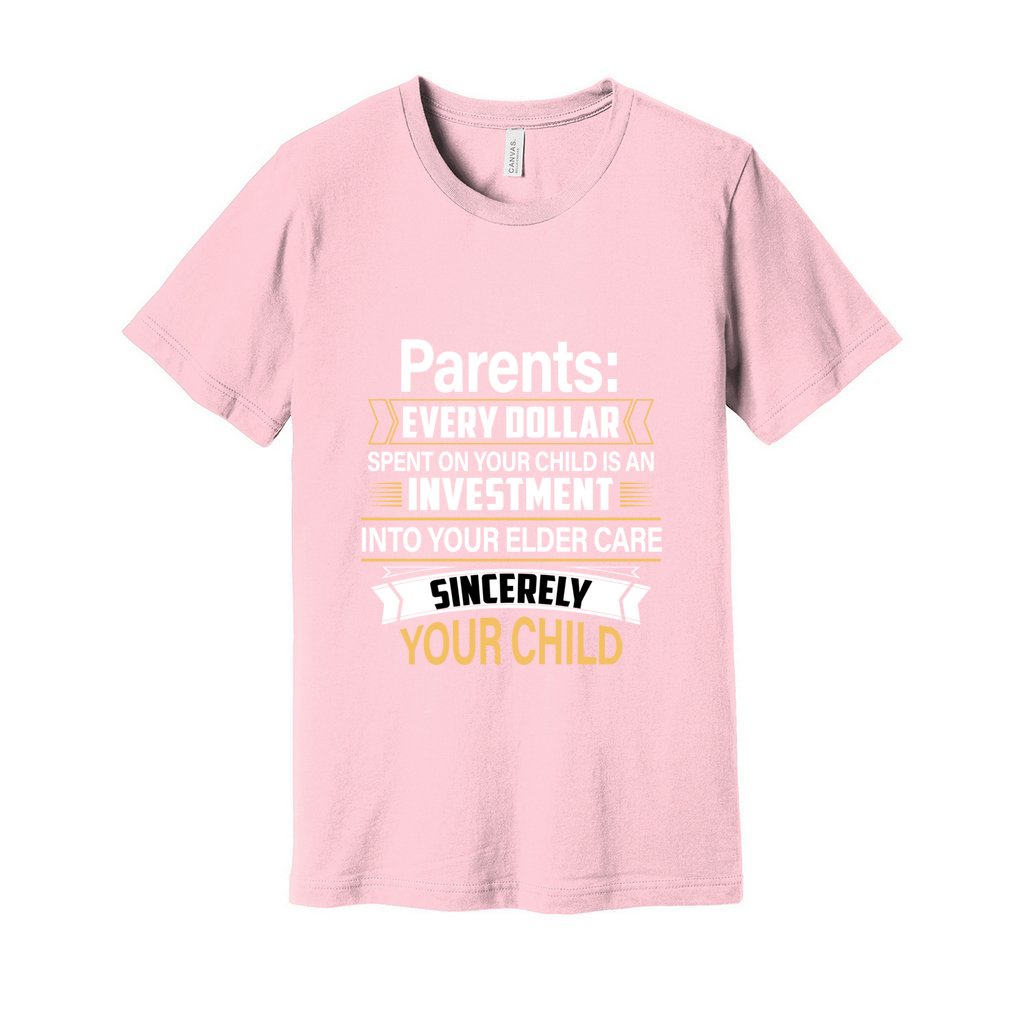 Parents Every$_Front-BC-Jersey Tee - Comedy inspired T-shirts | Controversial Jokes hoodies, Mugs & more - Comedy Courier