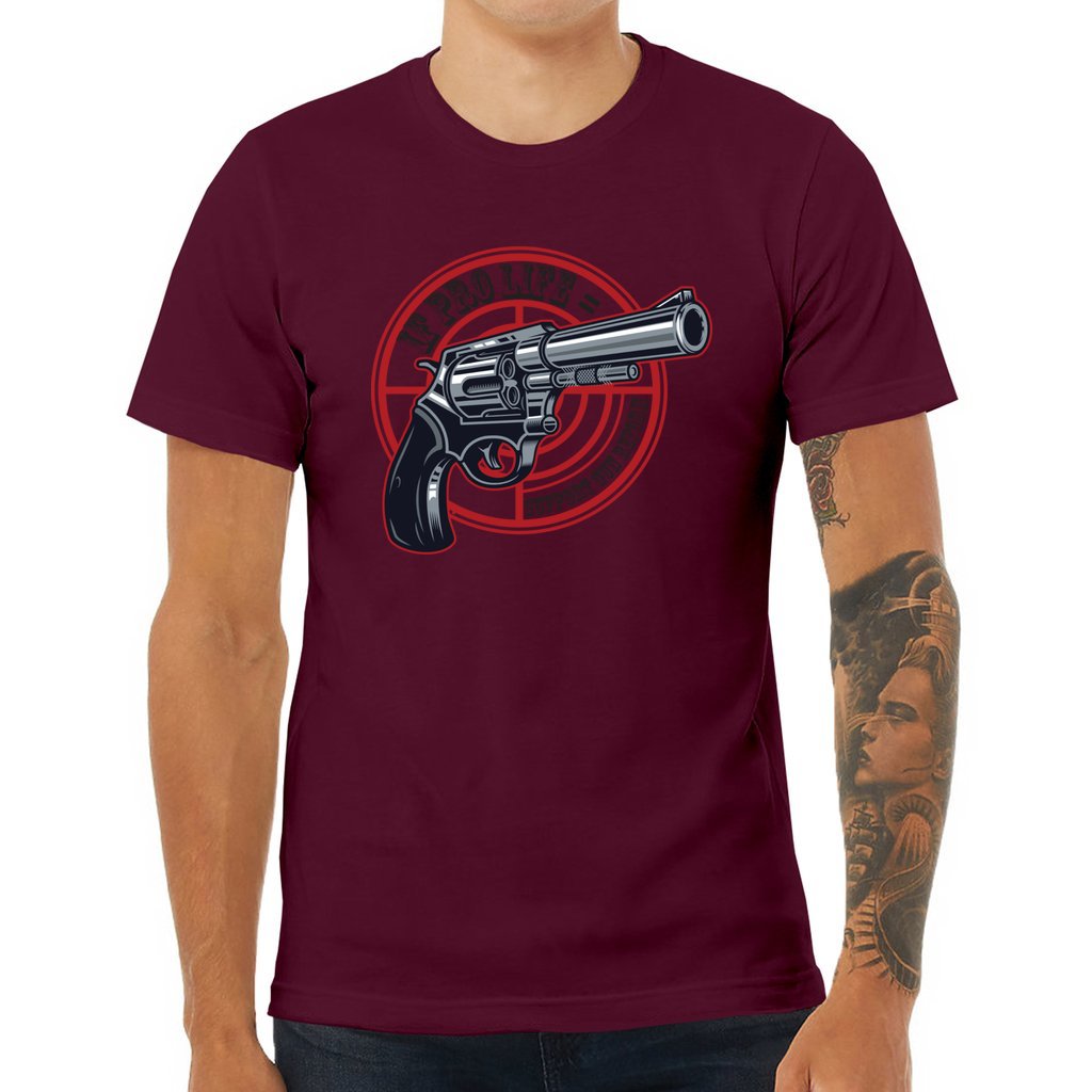 Gun Reform_Front_BC-Jersey Tee - Comedy inspired T-shirts | Controversial Jokes hoodies, Mugs & more - Comedy Courier