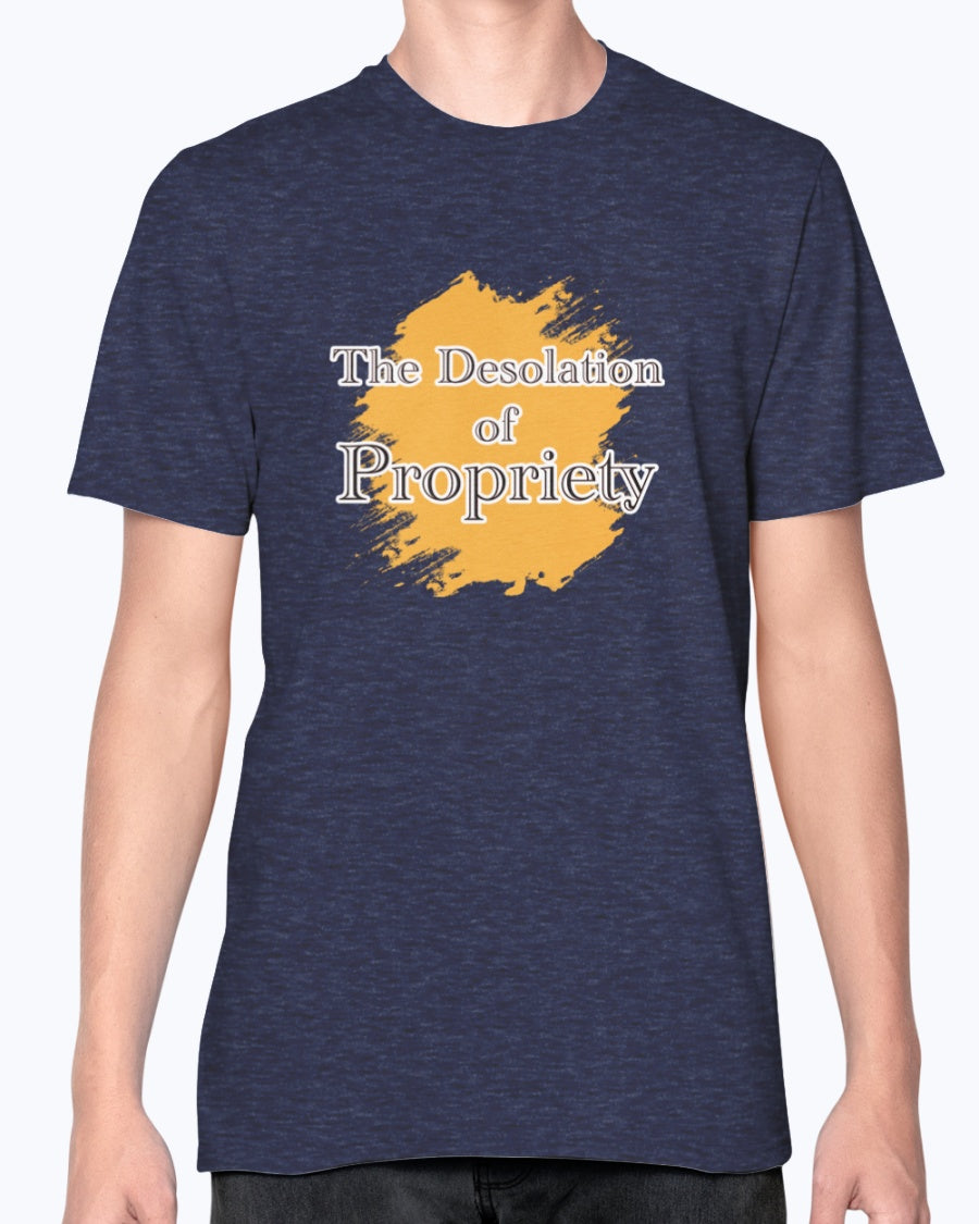 Desolation of ProPriety_F/R-Anvil FittedTee - Comedy inspired T-shirts | Controversial Jokes hoodies, Mugs & more - Comedy Courier