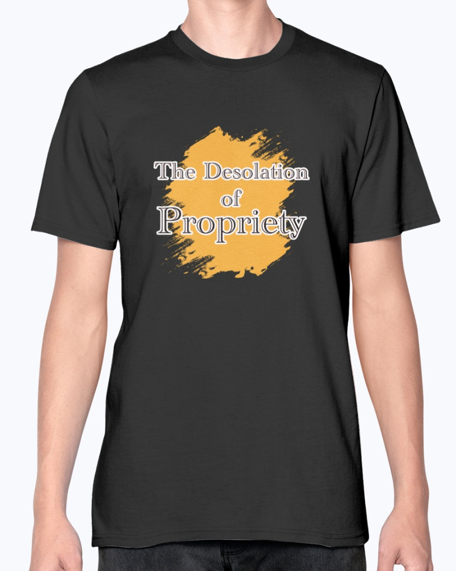 Desolation of ProPriety_F/R-Anvil FittedTee - Comedy inspired T-shirts | Controversial Jokes hoodies, Mugs & more - Comedy Courier